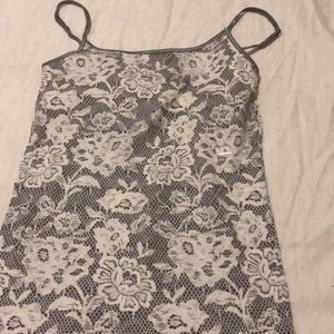 Flowery tank top/camisole